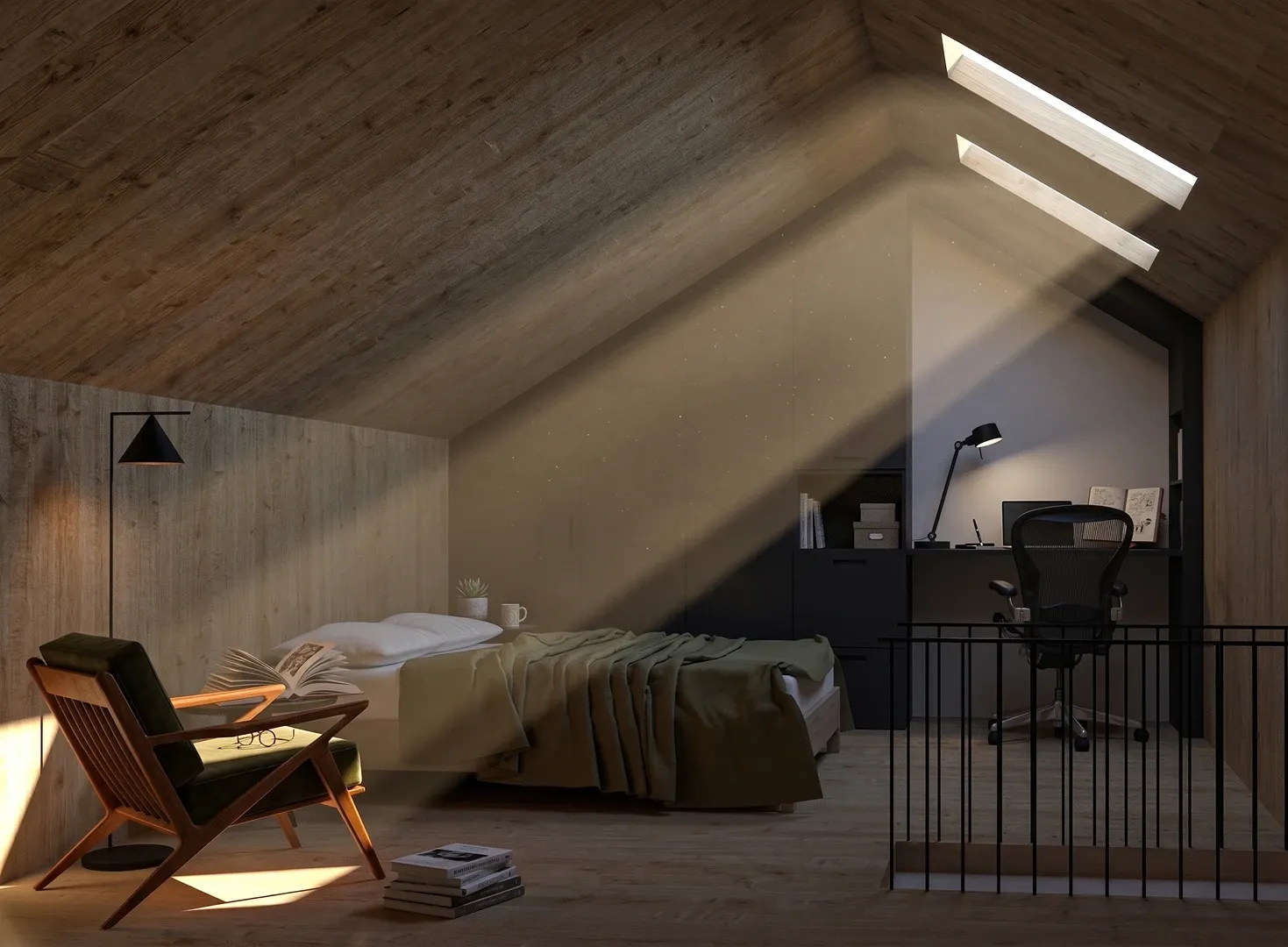 Glebe Victorian Attic Conversion — Attic Bedroom & Study Addition